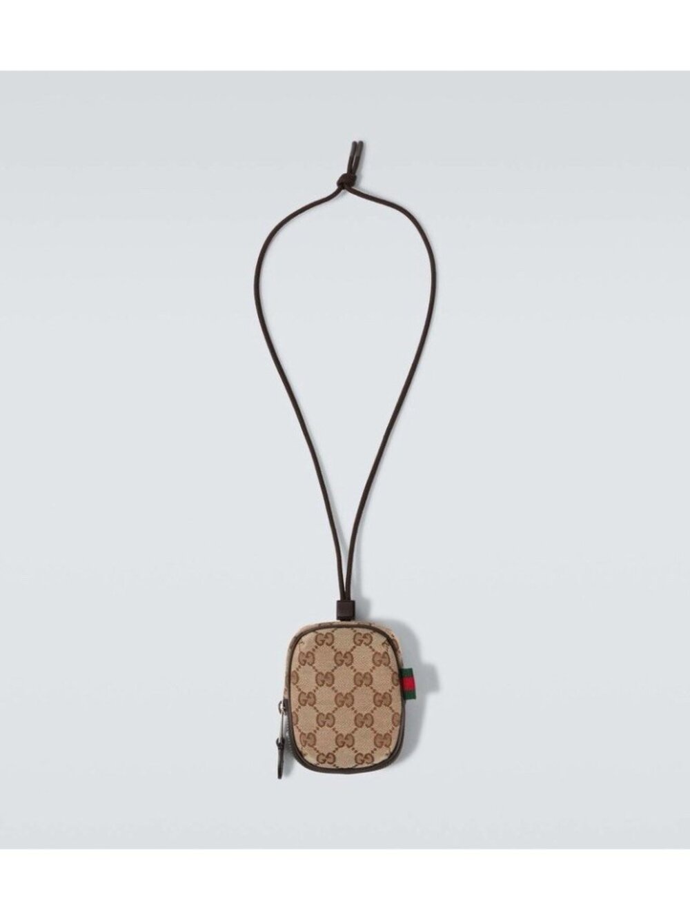 NEW Gucci GG Canvas pouch with strap Bag 100% Authentic